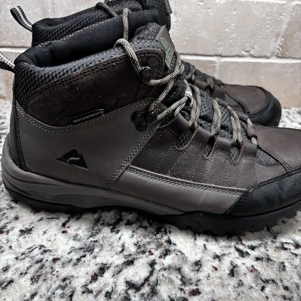 Ozark ‎ Men's Waterproof Hiking Boots Size 12, Brown